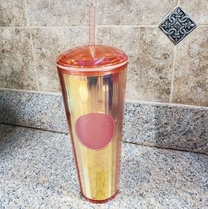 Starbucks Rose Gold Tumbler